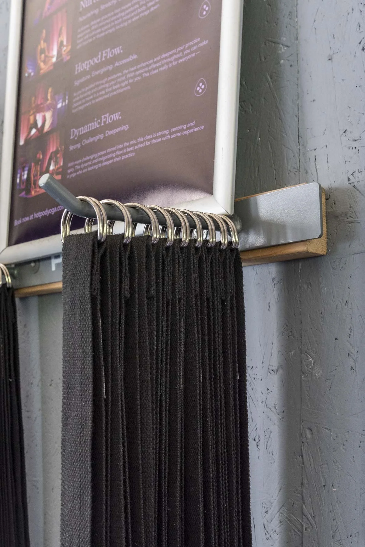 Interior commercial property photography of the Hot Pod Yoga studio in Daventry
