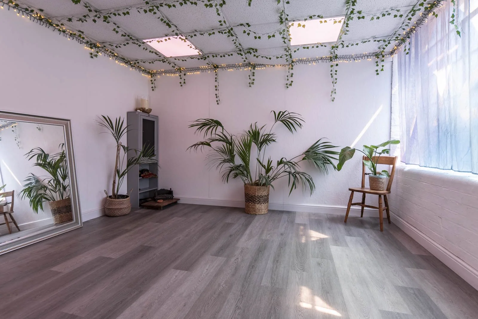 Interior commercial property photography of the Hot Pod Yoga studio in Daventry