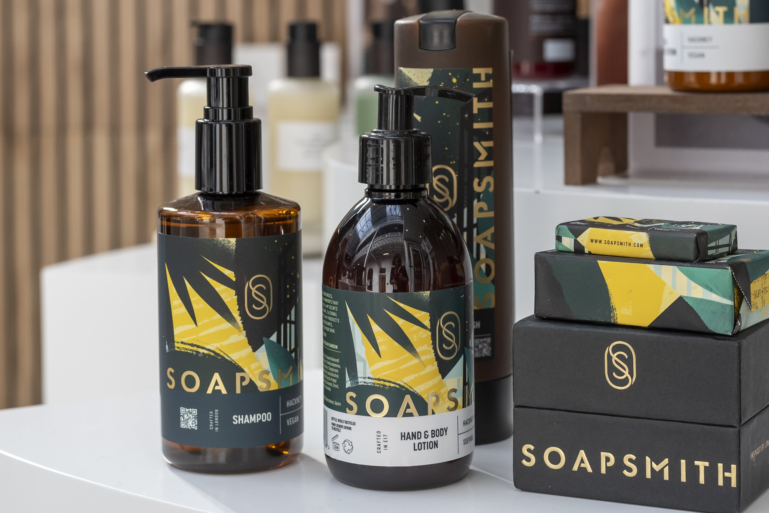 Soapsmith hand wash, lotion and boxed soap_ADA Cosmetics