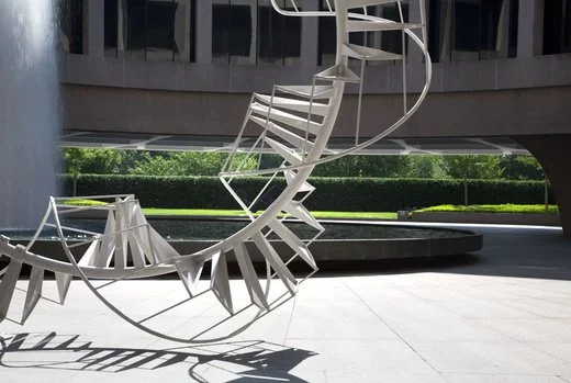 Untitled (Spiral Staircase) by Peter Coffin