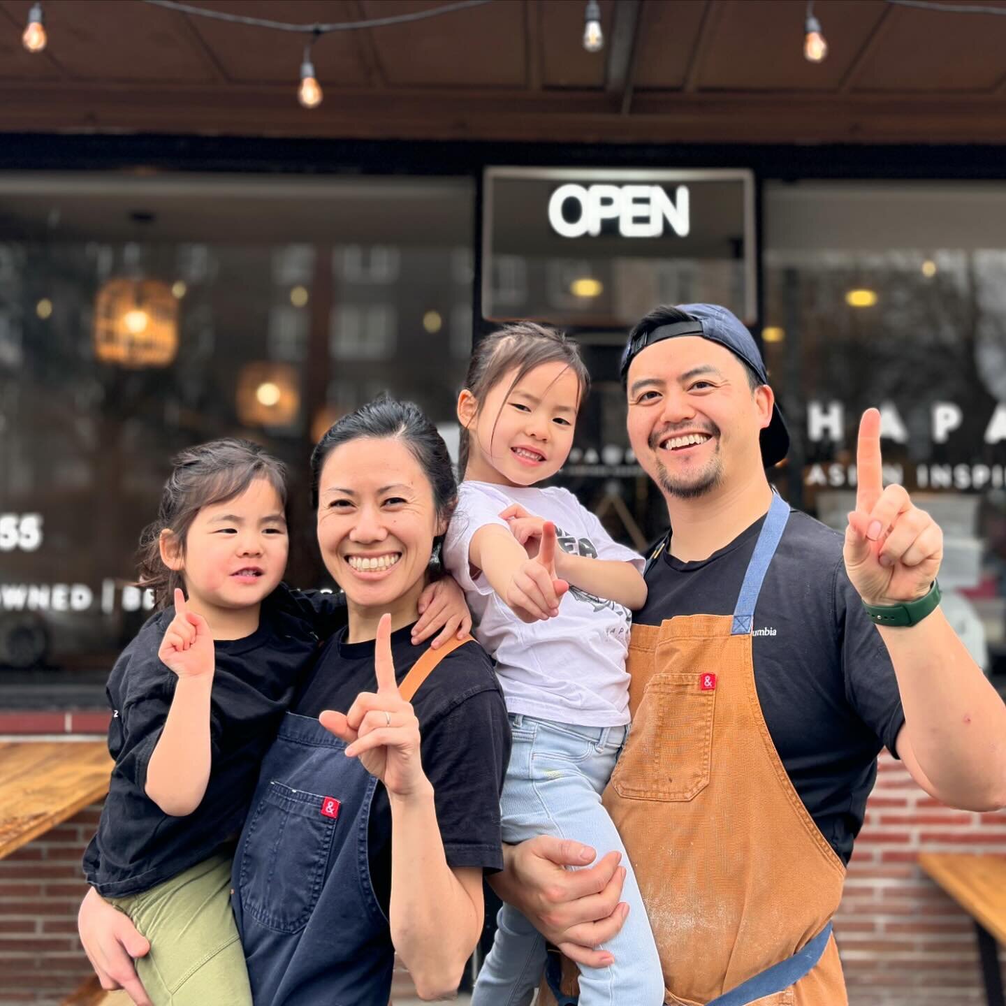 1 year // Our hearts feel so full right now as we reflect back on our first year as a restaurant.  I don&rsquo;t think either of us expected that we would have been so impacted by the people Hapa has brought into our lives.  At first, we thought we j