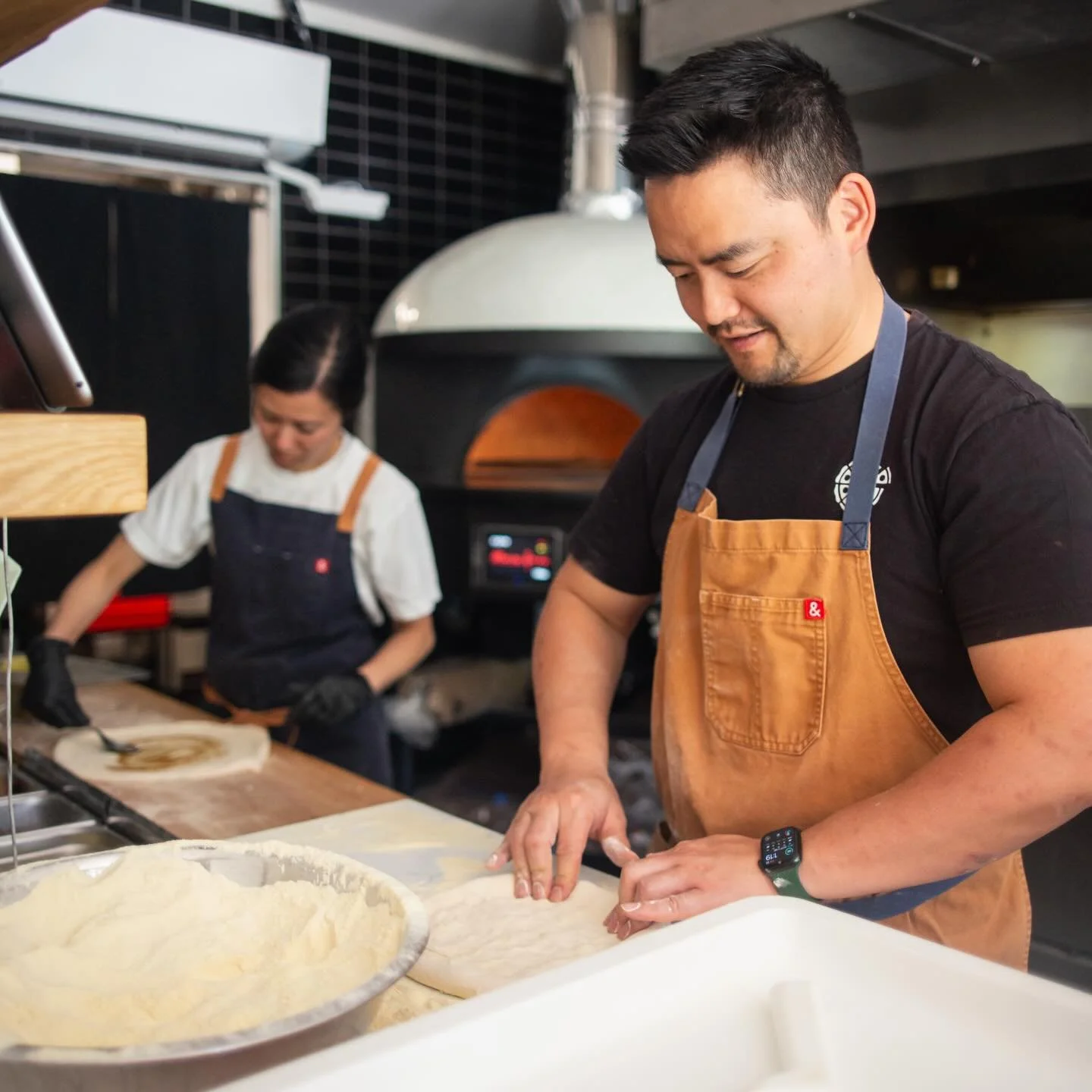 The sun&rsquo;s finally making an appearance&hellip; which has us thinking 👀☀️

Would anyone be interested in pizza classes at Hapa? 🍕

We&rsquo;re dreaming up some fun nights where you can learn how to stretch, launch, and cook pizzas on your @goz