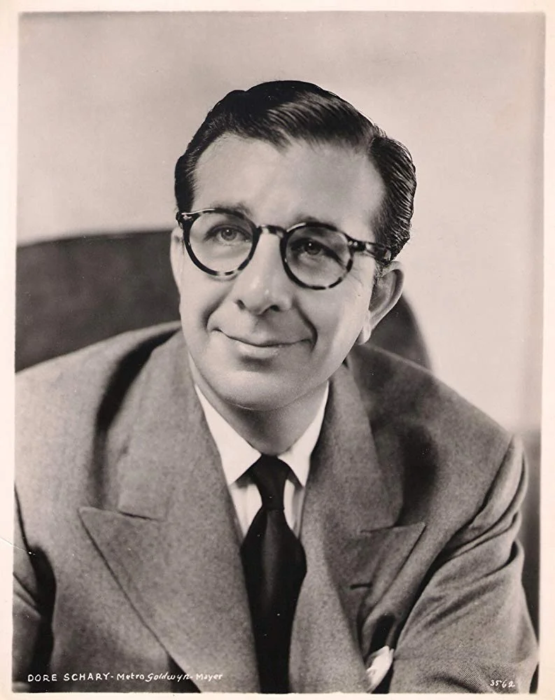 Oscar winner and former head of mgm, dore schary. Also known as dad.