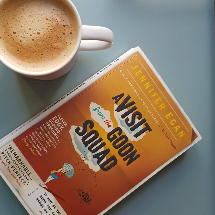 coffee and a book - A Visit From the Goon Squad.jpg