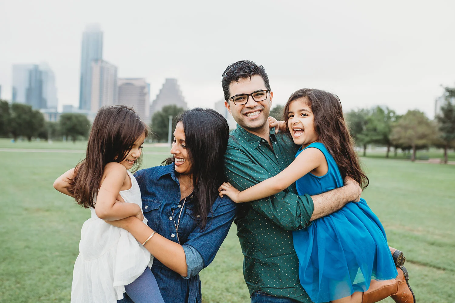 Pritesh and his family