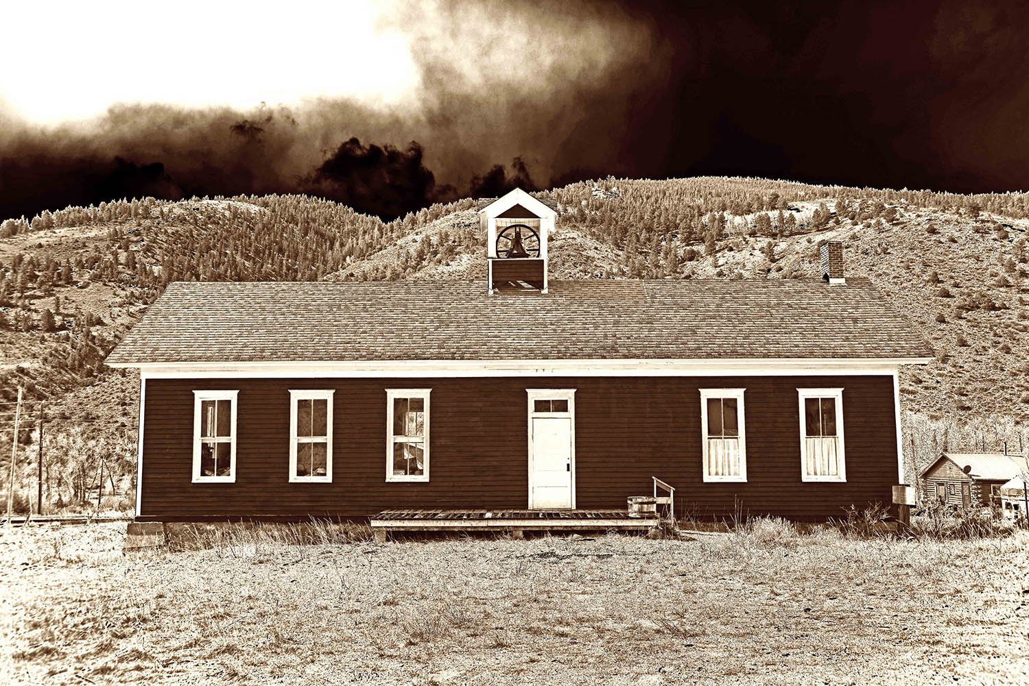 Maysville_School_One-Room_Schoolhouse_Chaffee_County_Colorado_Sepia.jpg