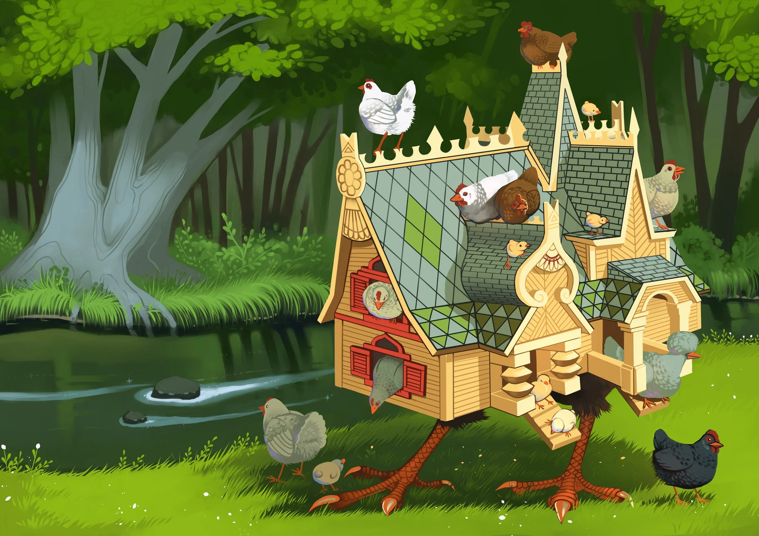 Chicken: A Charity Zine Page 1/2