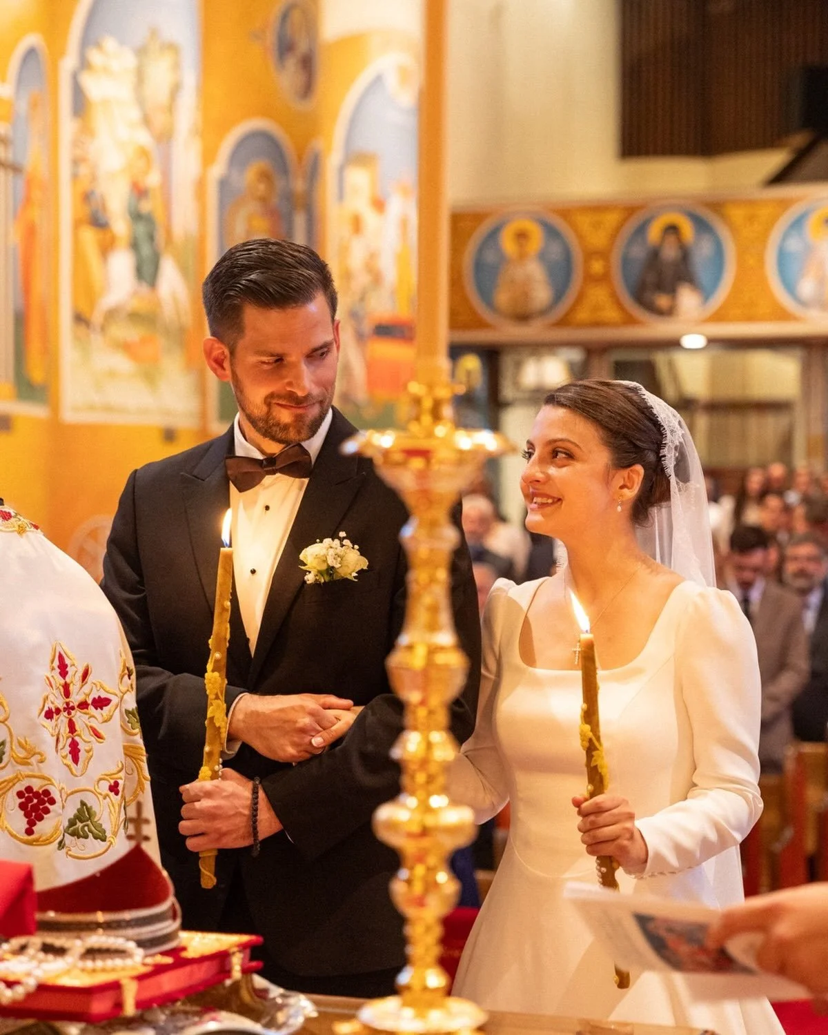 Happy anniversary to Nina and David!🤍🤍