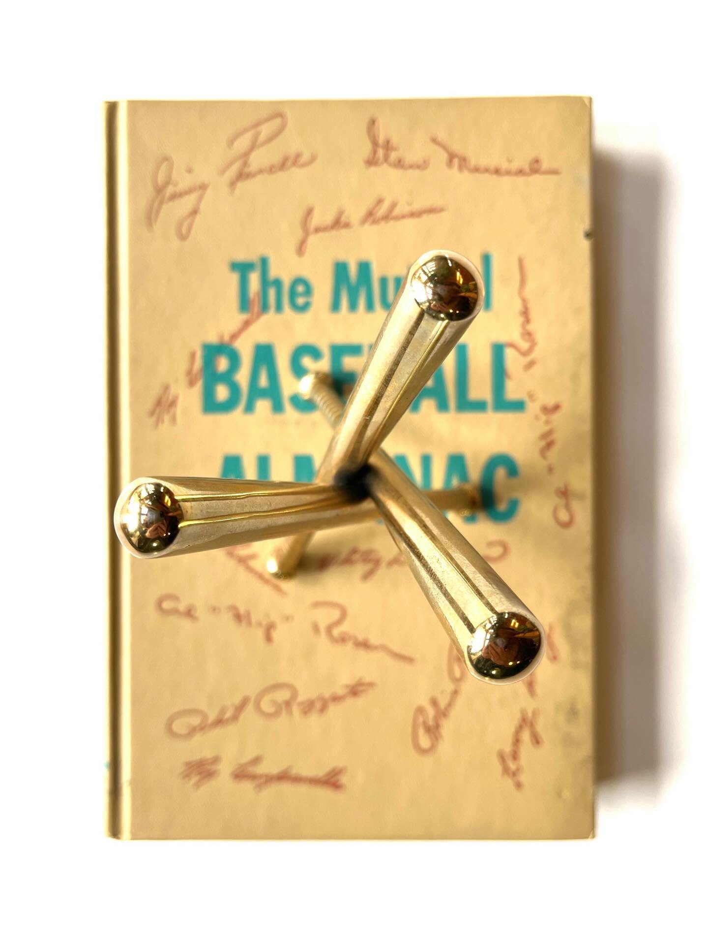 Crush the Patriarchy Collection. Baseball stand and vintage baseball books available in my online store - link in bio.