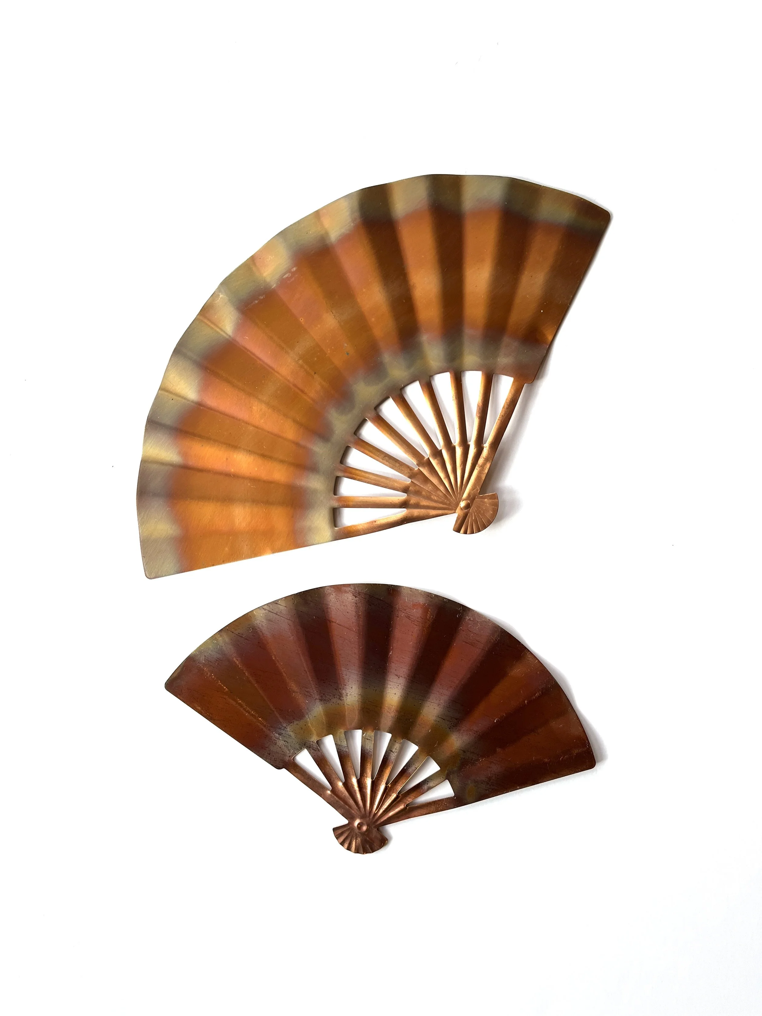 Vintage Metal Fan Wall Art