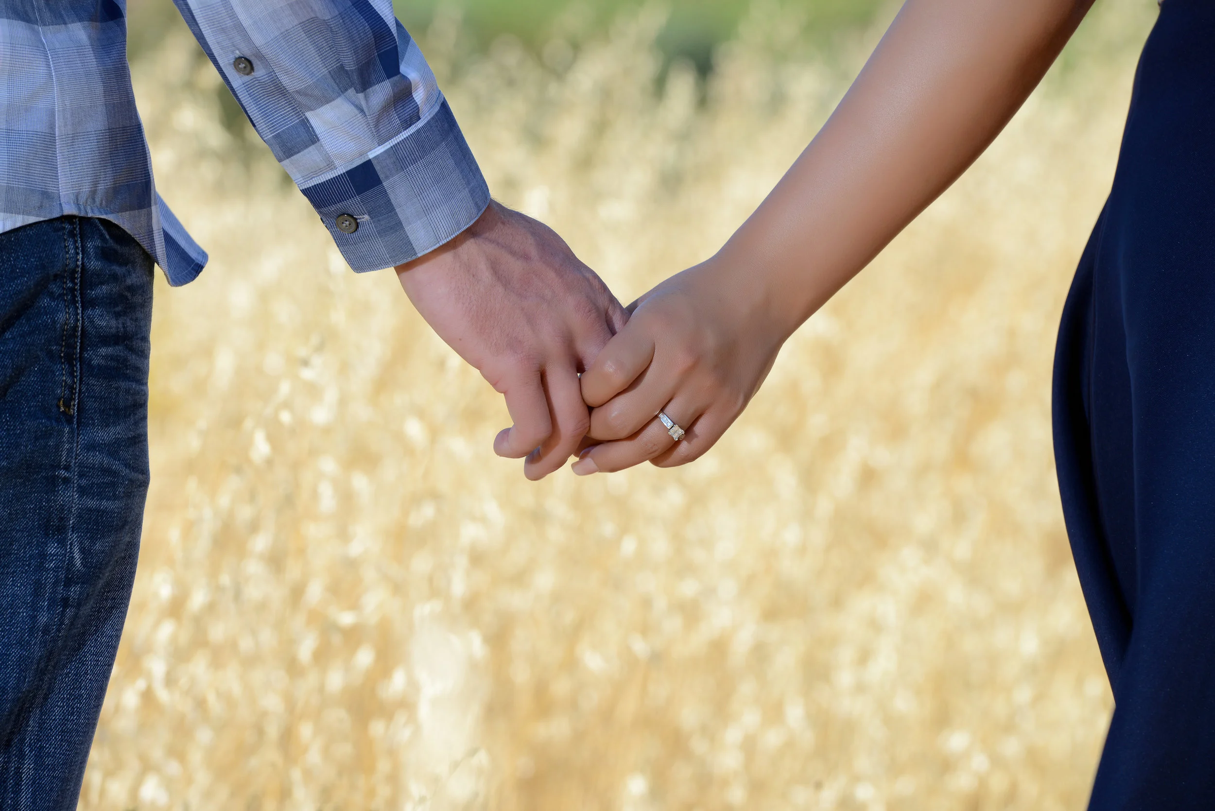 Engagement Couple At Rocky Oaks In Malibu