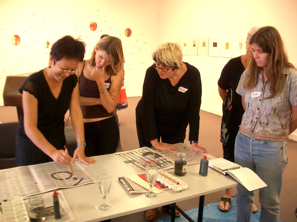 Angela's Artist's workshop, Perc Tucker Regional Gallery Townsville