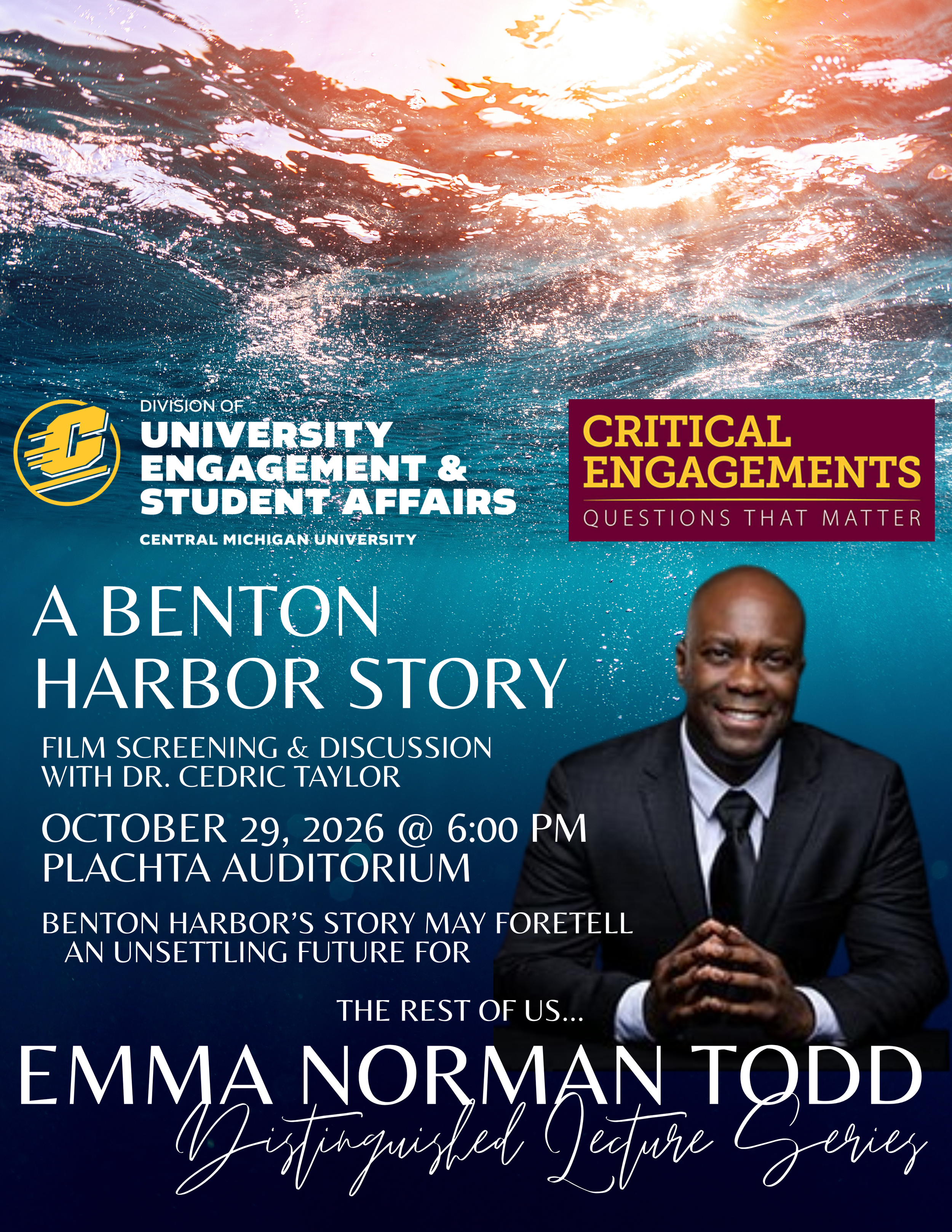 Cedric Taylor on Benton Harbor (Emma Norman Todd Lecture