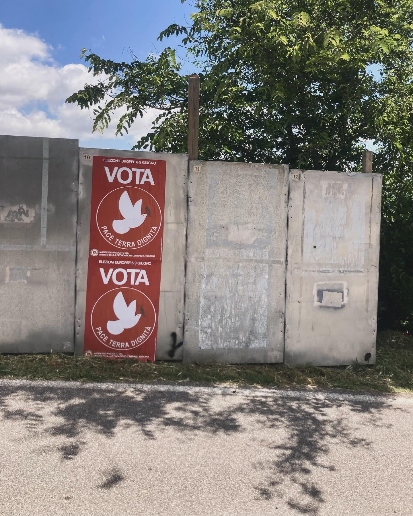 It&rsquo;s election day in Italy &hellip; in Europe actually 🗳️🕊️