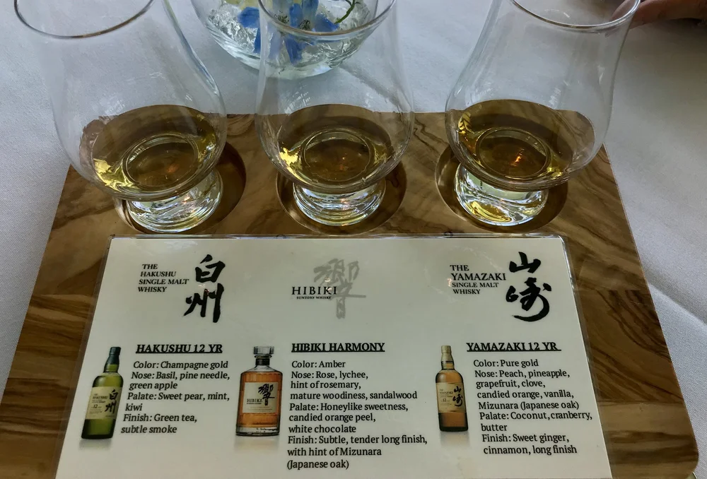 Suntory Triology : Yamazaki 12 Year, Hakushu 12 Year, & Hibiki 