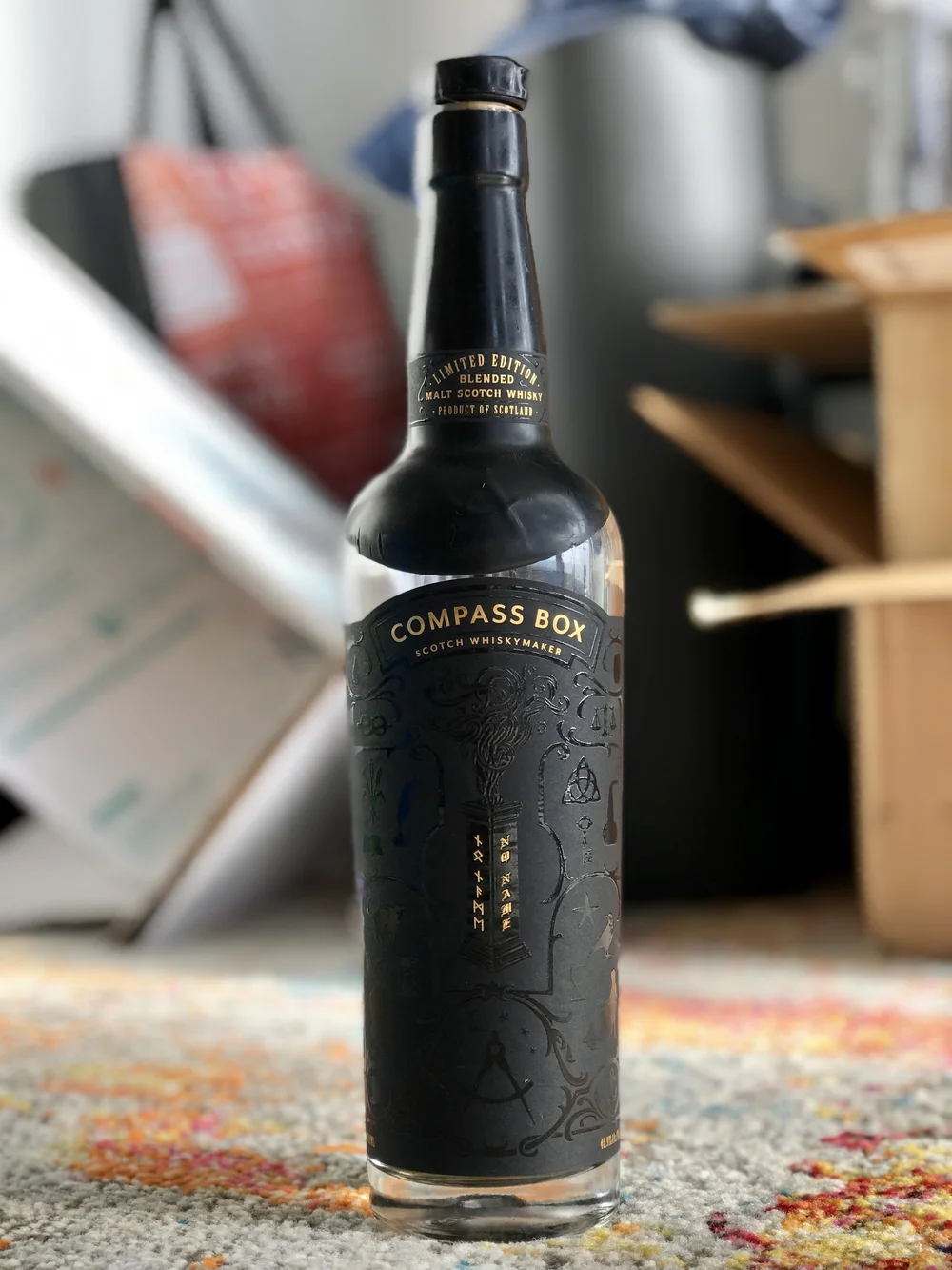 Compass Box No Name 1st Ed. — Whiskery Turnip | Whisky Hawaii