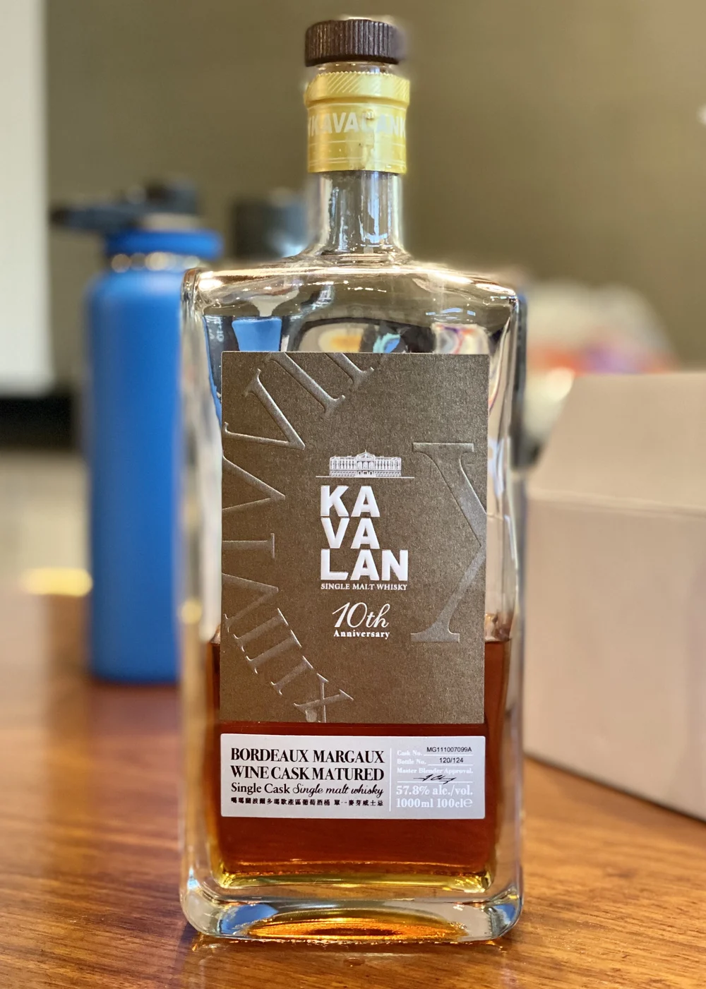 Kavalan 10th Anniversary Bordeaux Margaux Cask — Whiskery Turnip  