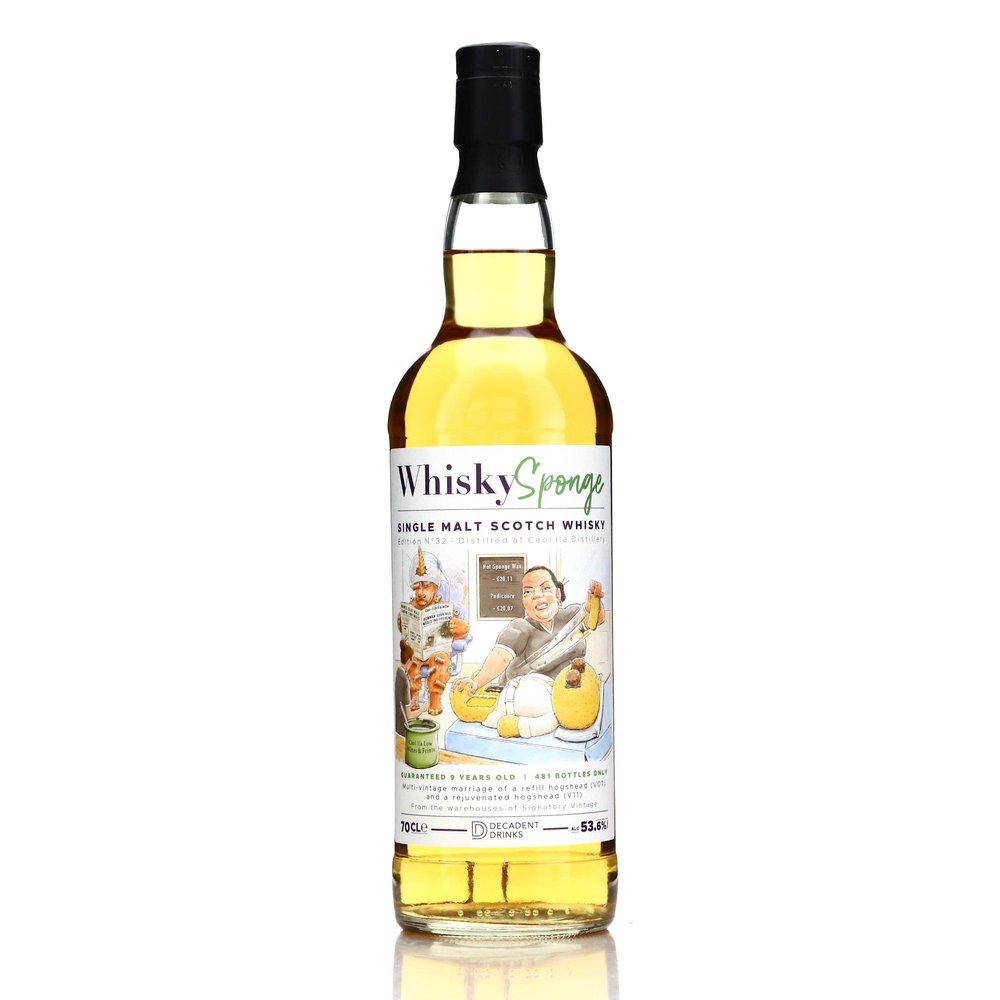 Caol Ila 9 Year, WhiskySponge No. 32 — Whiskery Turnip | Whisky Hawaii