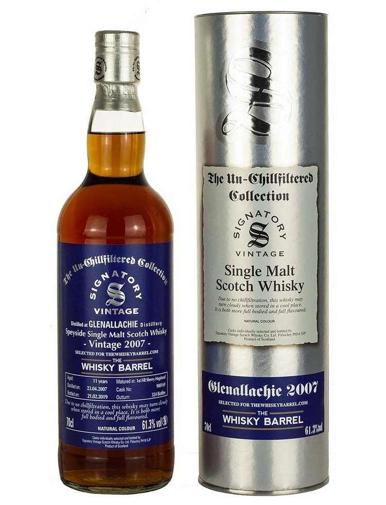 Glenallachie 12 Year (2008), Signatory Vintage — Whiskery Glenallachie 12 Year (2008), Signatory Vintage — Whiskery