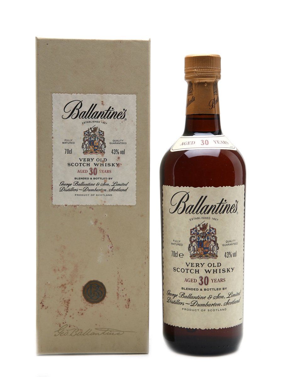 Ballantines 30 Year Blended Scotch