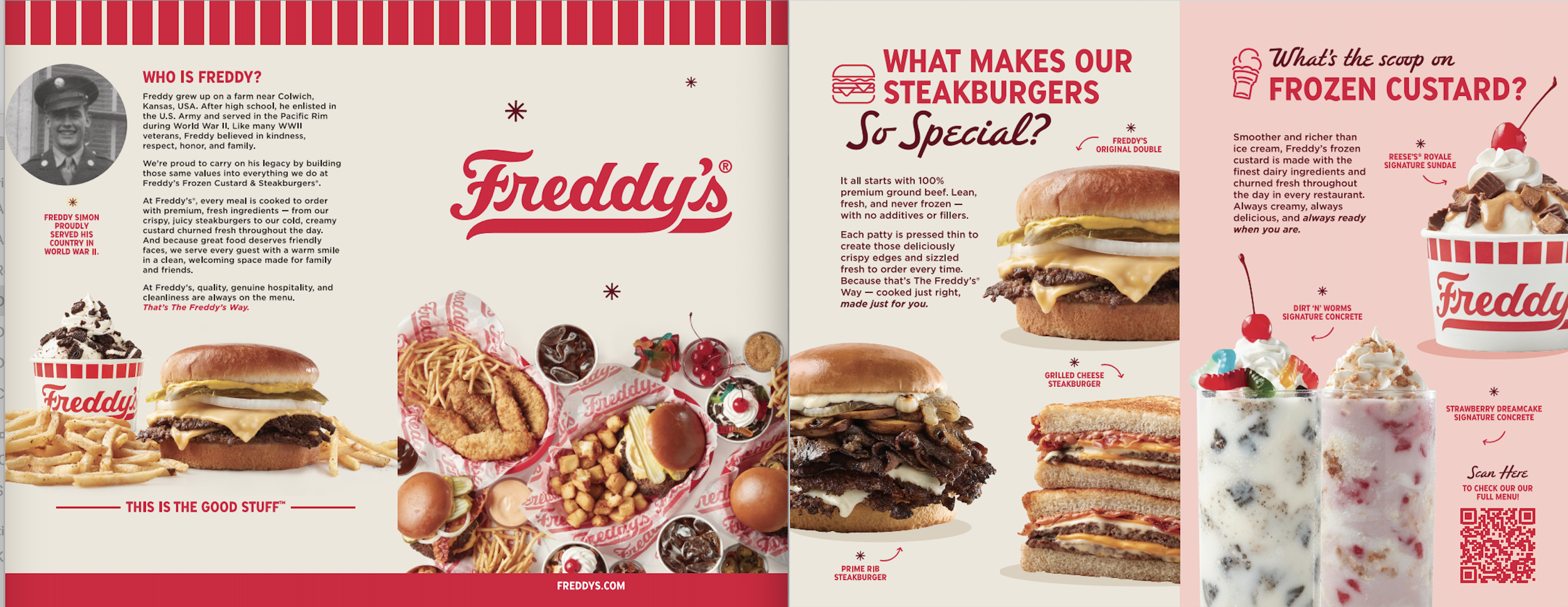 WHAT IS FREDDY'S B2B BROCHURE