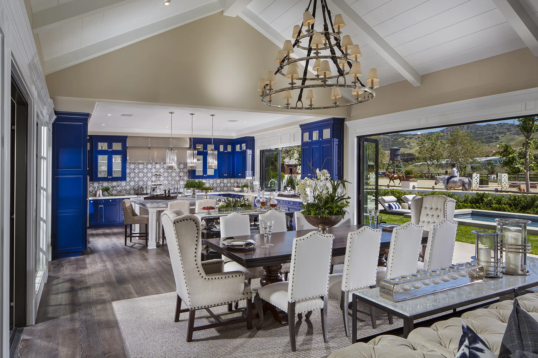 The houses are designed to easily open to the outdoors. (Eric Figge Photography)