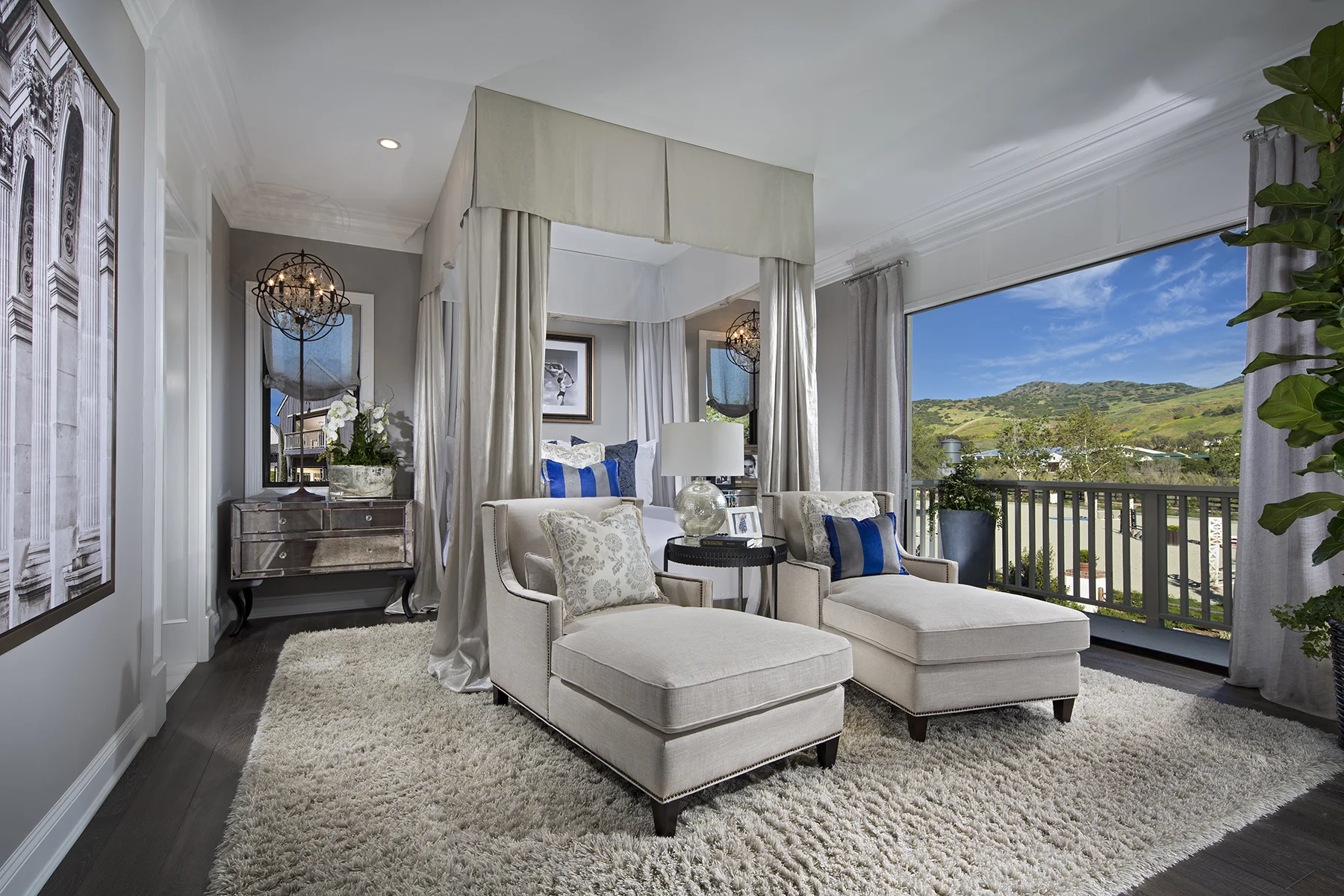 About half of the houses have a view of the equestrian facility. (Eric Figge Photography)