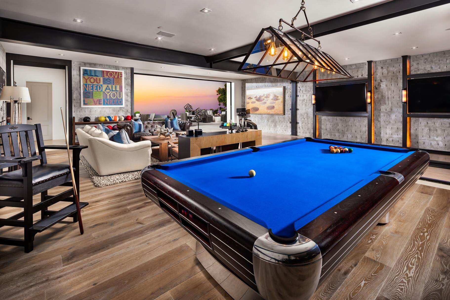 28-Davidson Home-Game Room pool table to outdoor.jpg