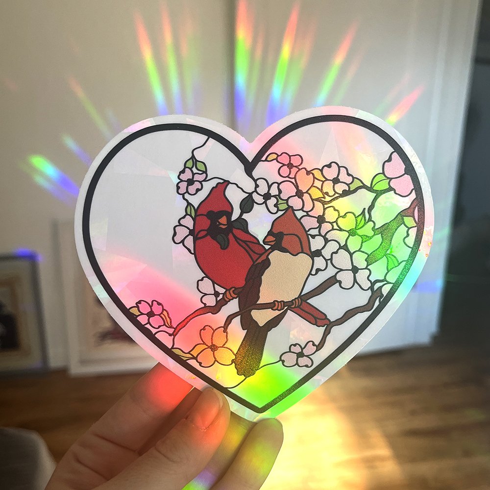 A Glass Fantasy — Cardinals Rainbow Maker