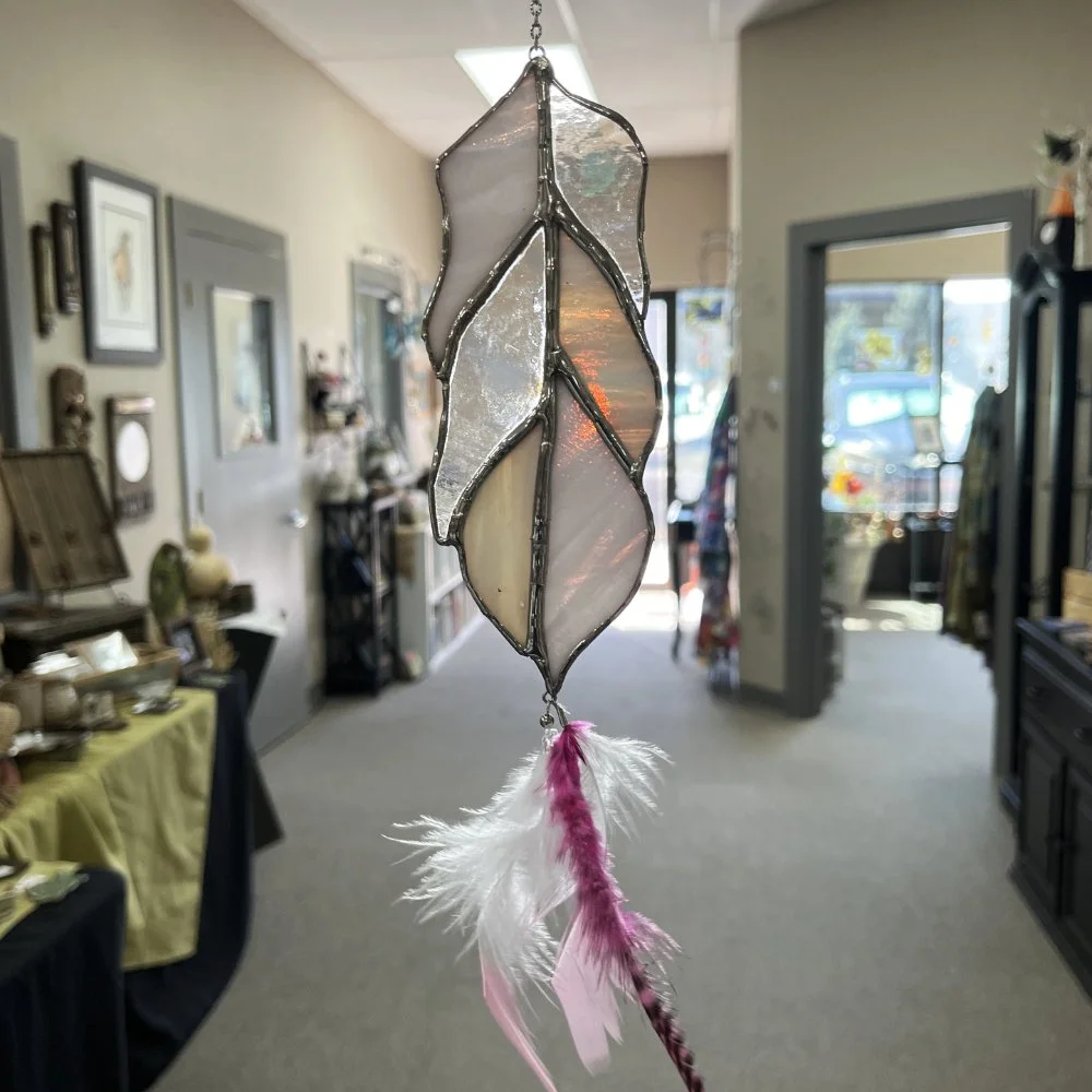 Stained Glass Feather Hangings Workshop