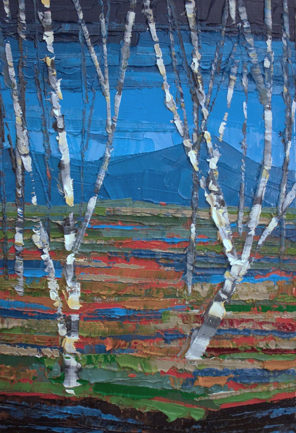 Birch Trees (6 x 4 inches)