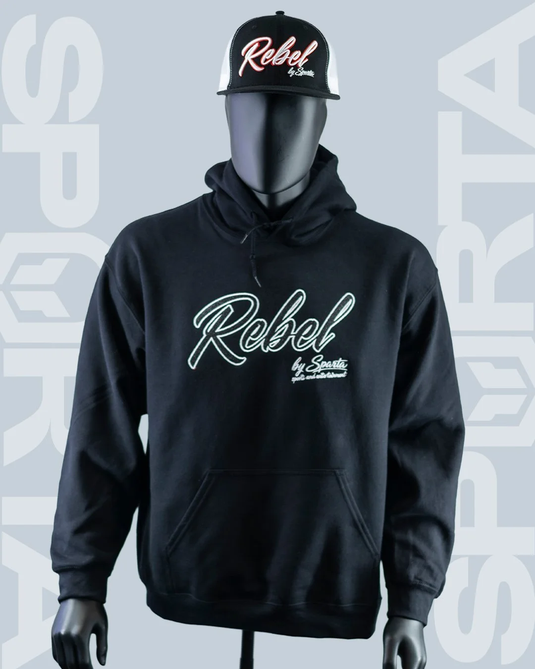 Rebel by Sparta Hoodie (Black)