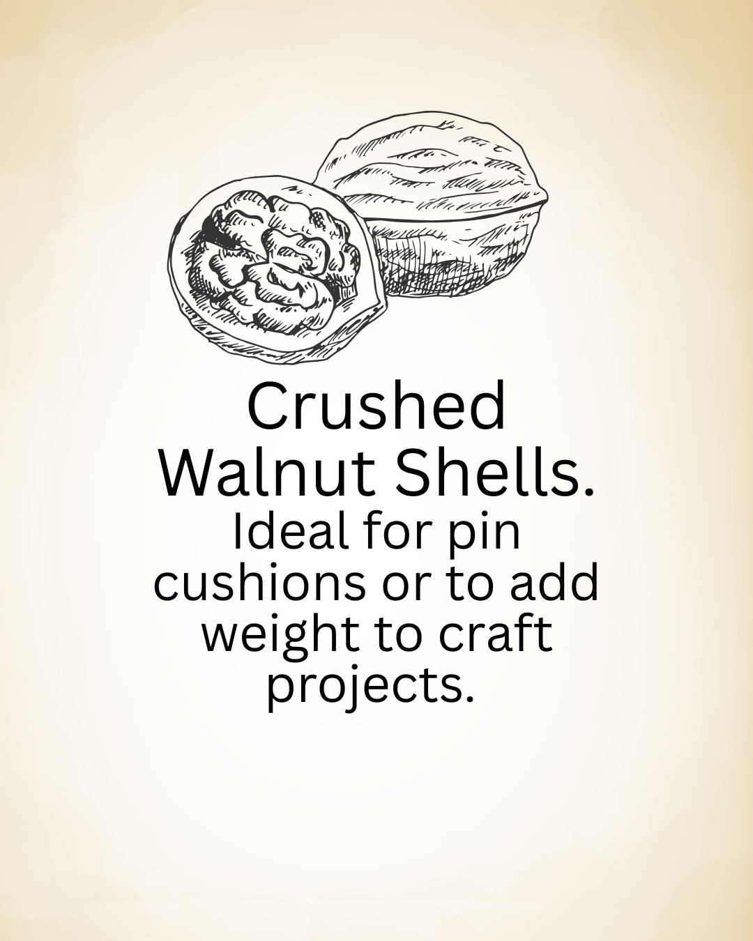 Crushed Walnut shell. 300g