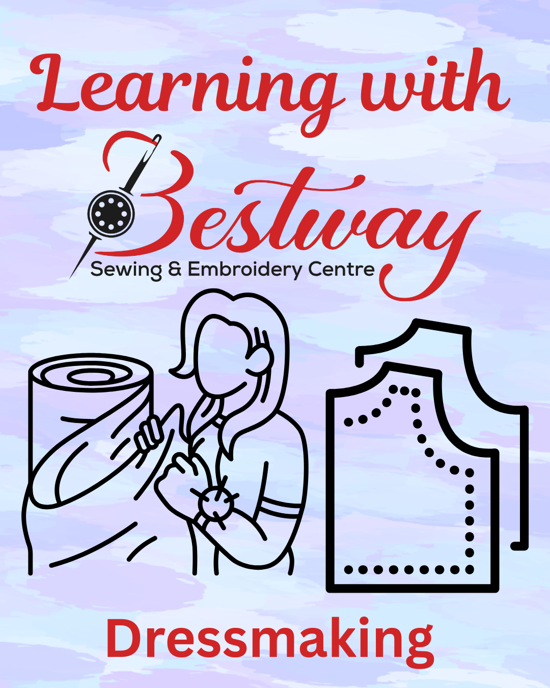 Our next Saturday Sewing workshop will be Saturday 15th August