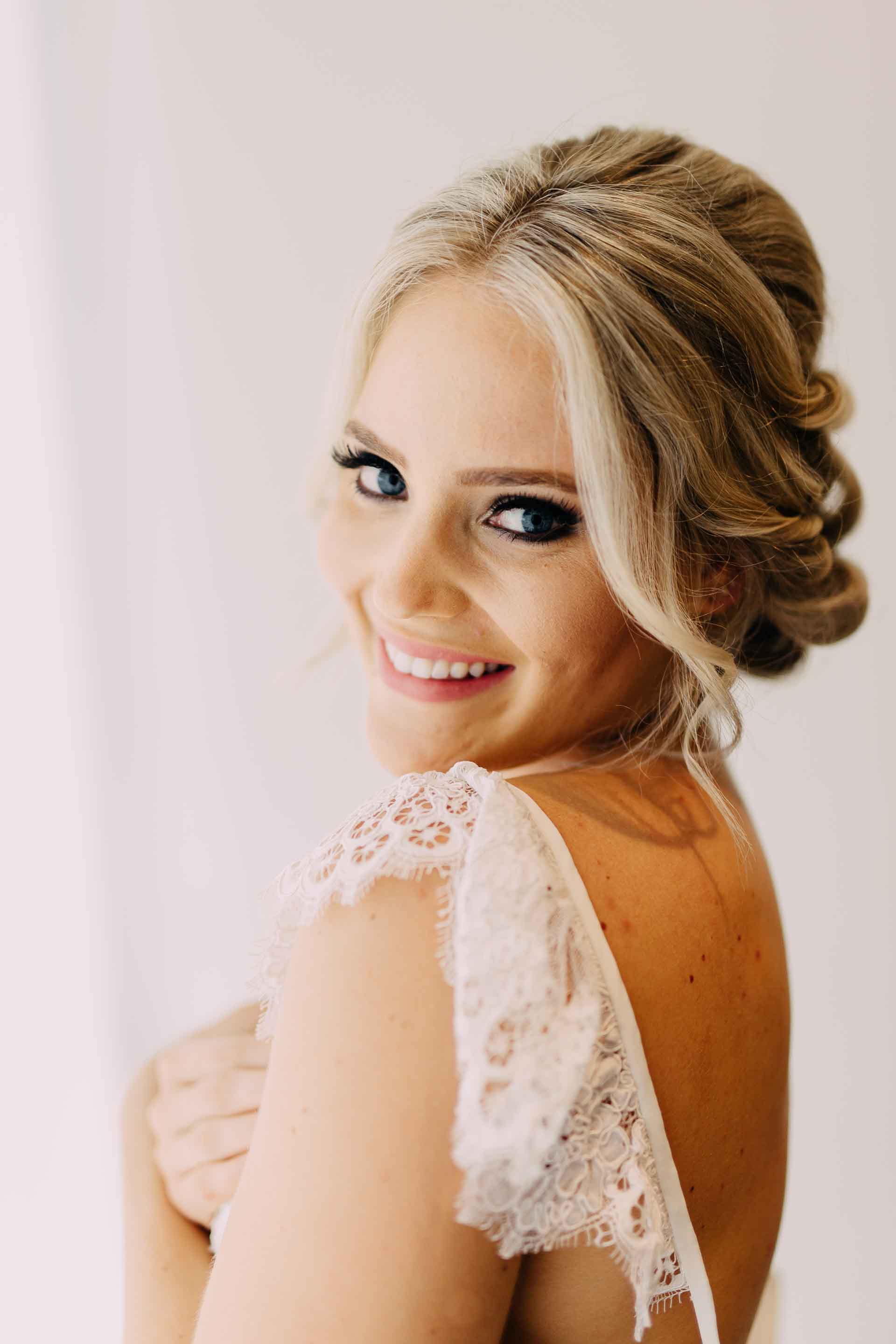 Glowing Fiji Bride excited for her special day.