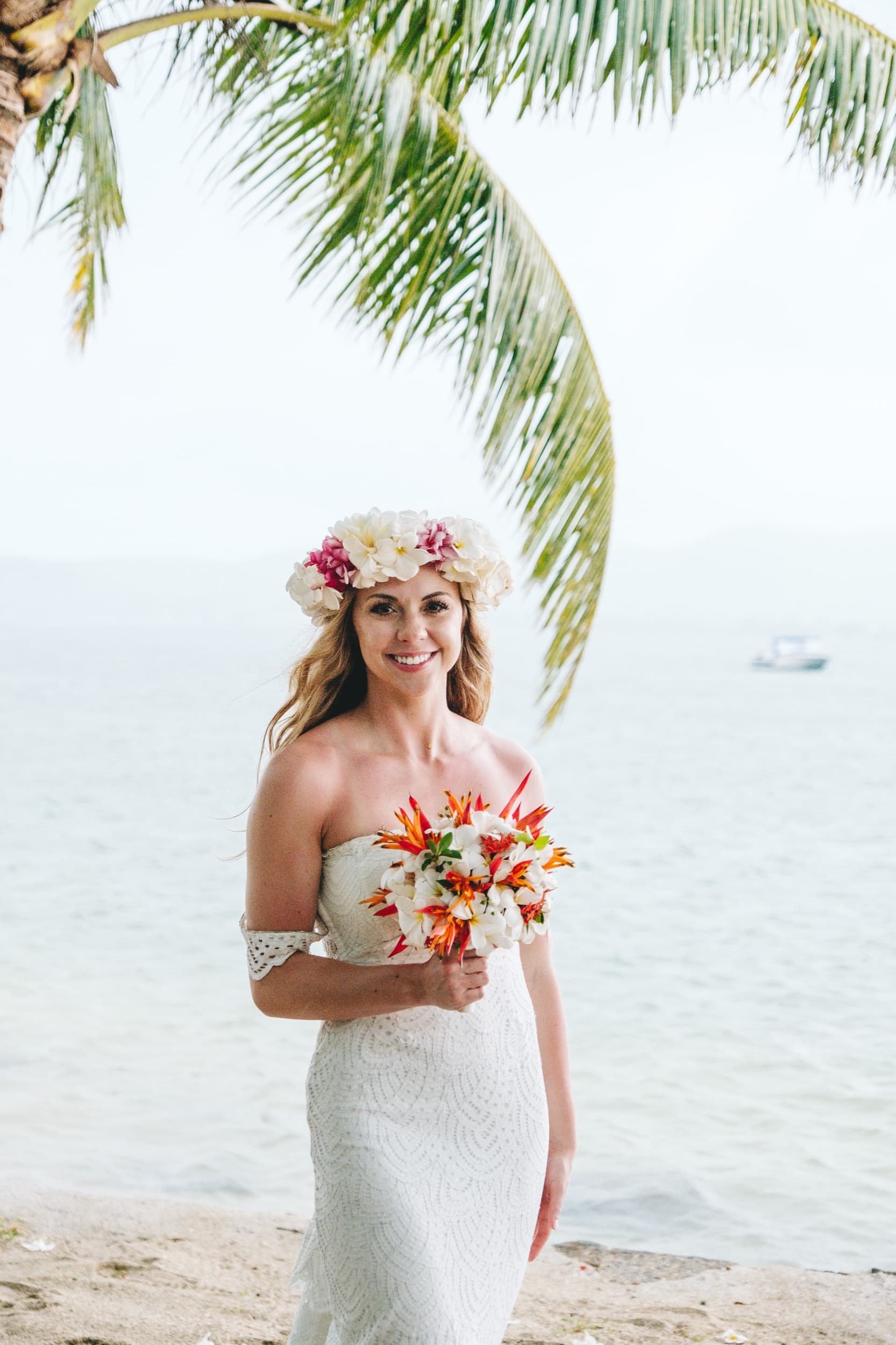 Grace and Kaid's Intimate Wedding at Volivoli Beach Resort — Nadi Bay ...