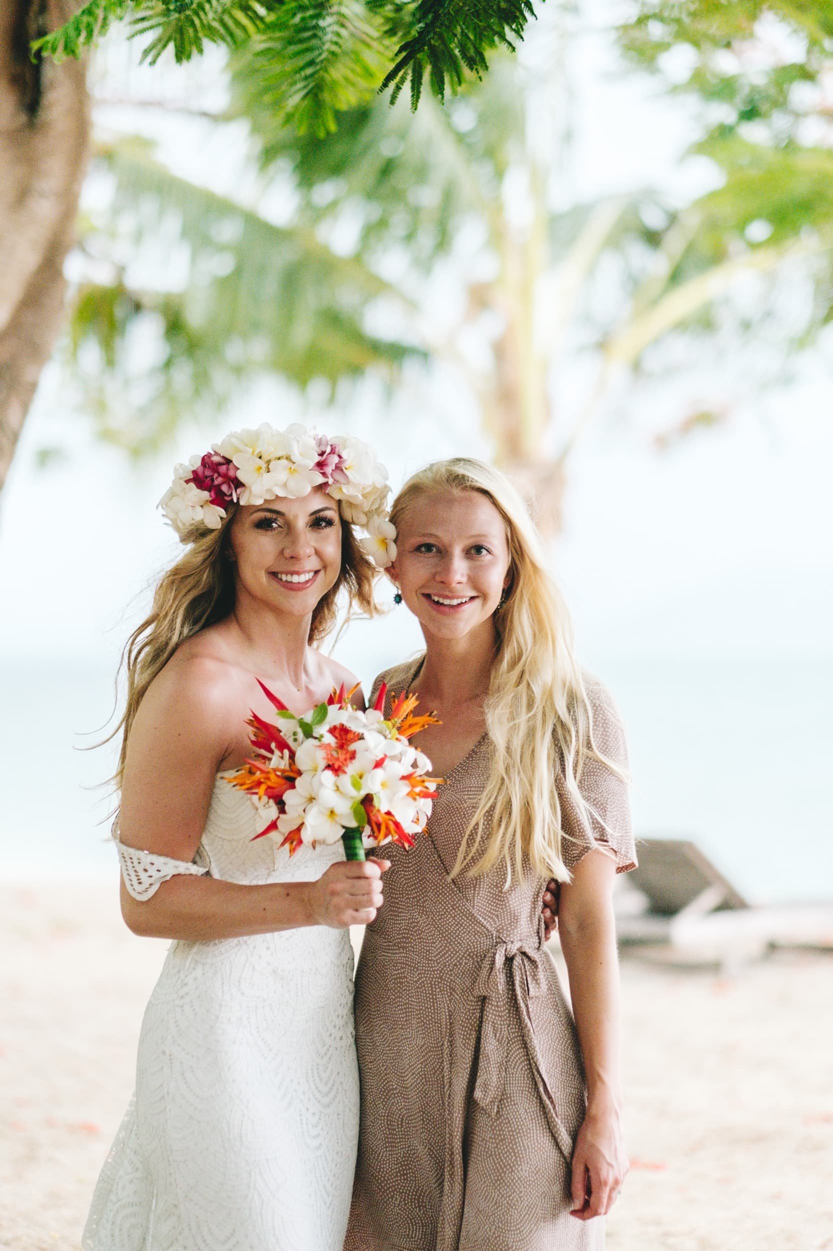 Ladies on the beach