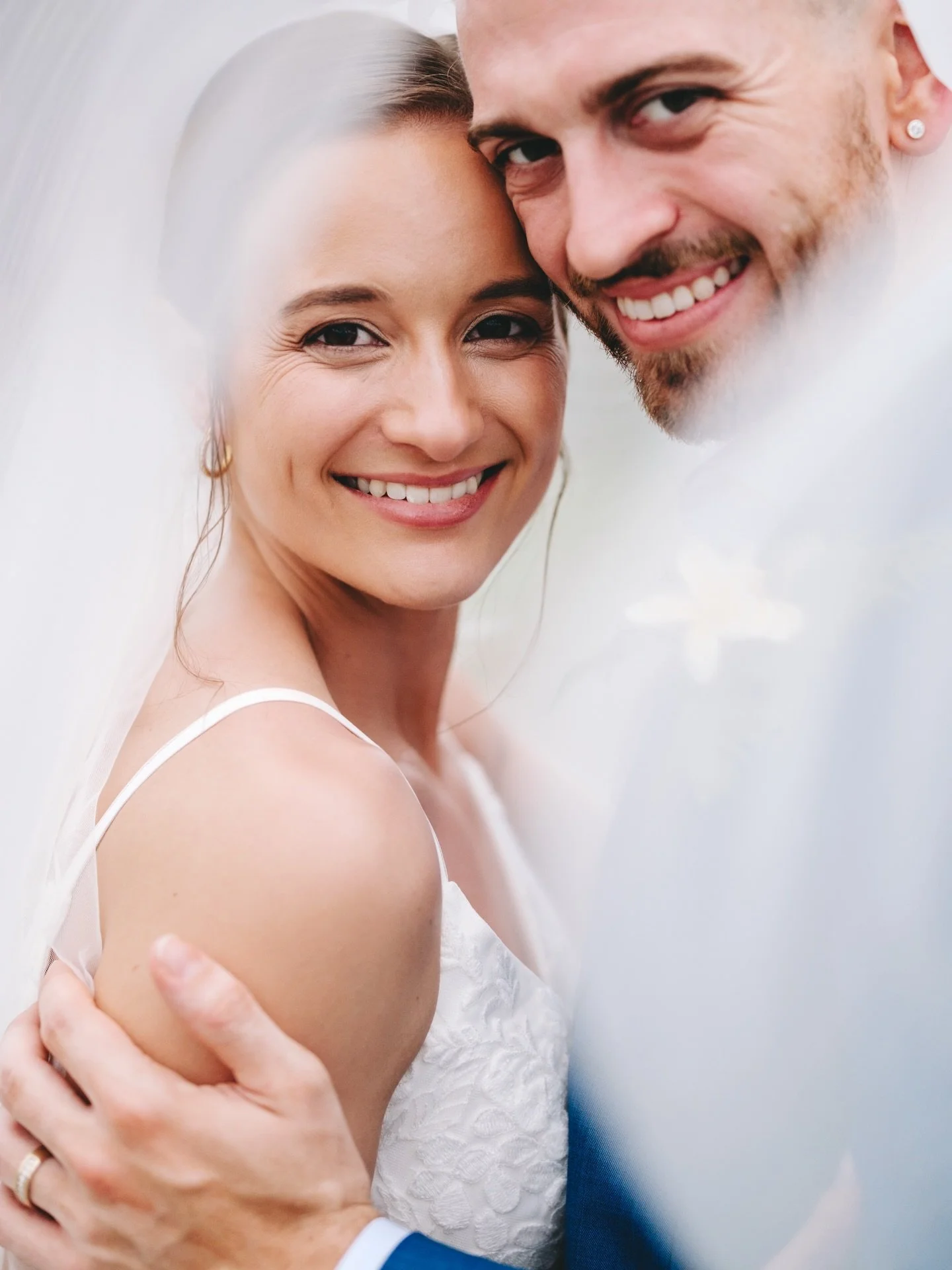 GIN&Eacute; &amp; ALEX ✨ the overcast weather didn&rsquo;t stand a chance against the spark between these two that lit up every moment of their beautiful wedding day 🤎 #LoveAndLight #FijiWeddingPhotographer #MomentsLikeThese #FijiWedding