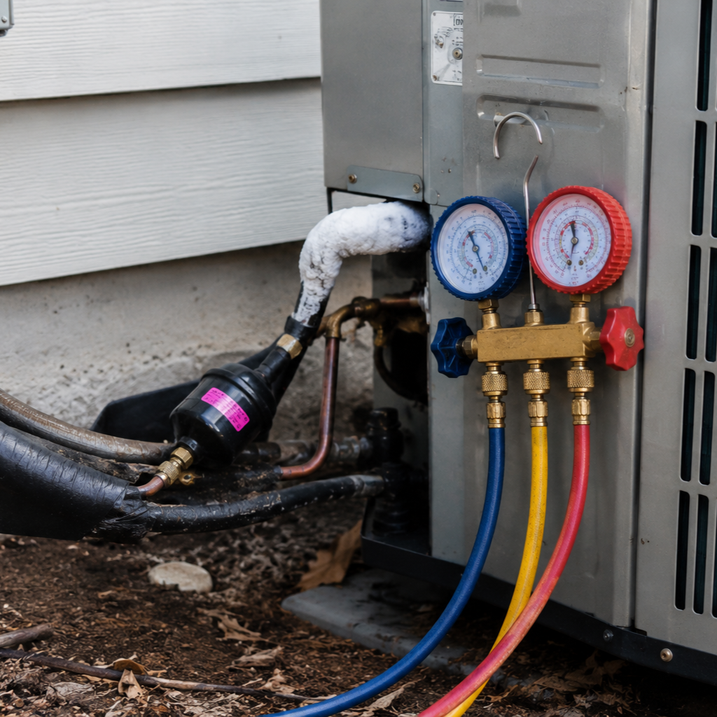 Signs Your AC Is Low on Refrigerant — and Why It Matters
