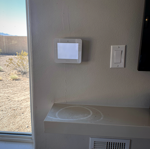 Dusty AC vent register with musty odor smell