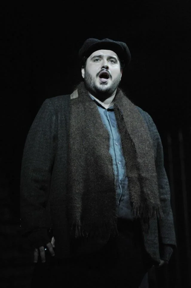 Eric Barry as Rodolfo in La bohème