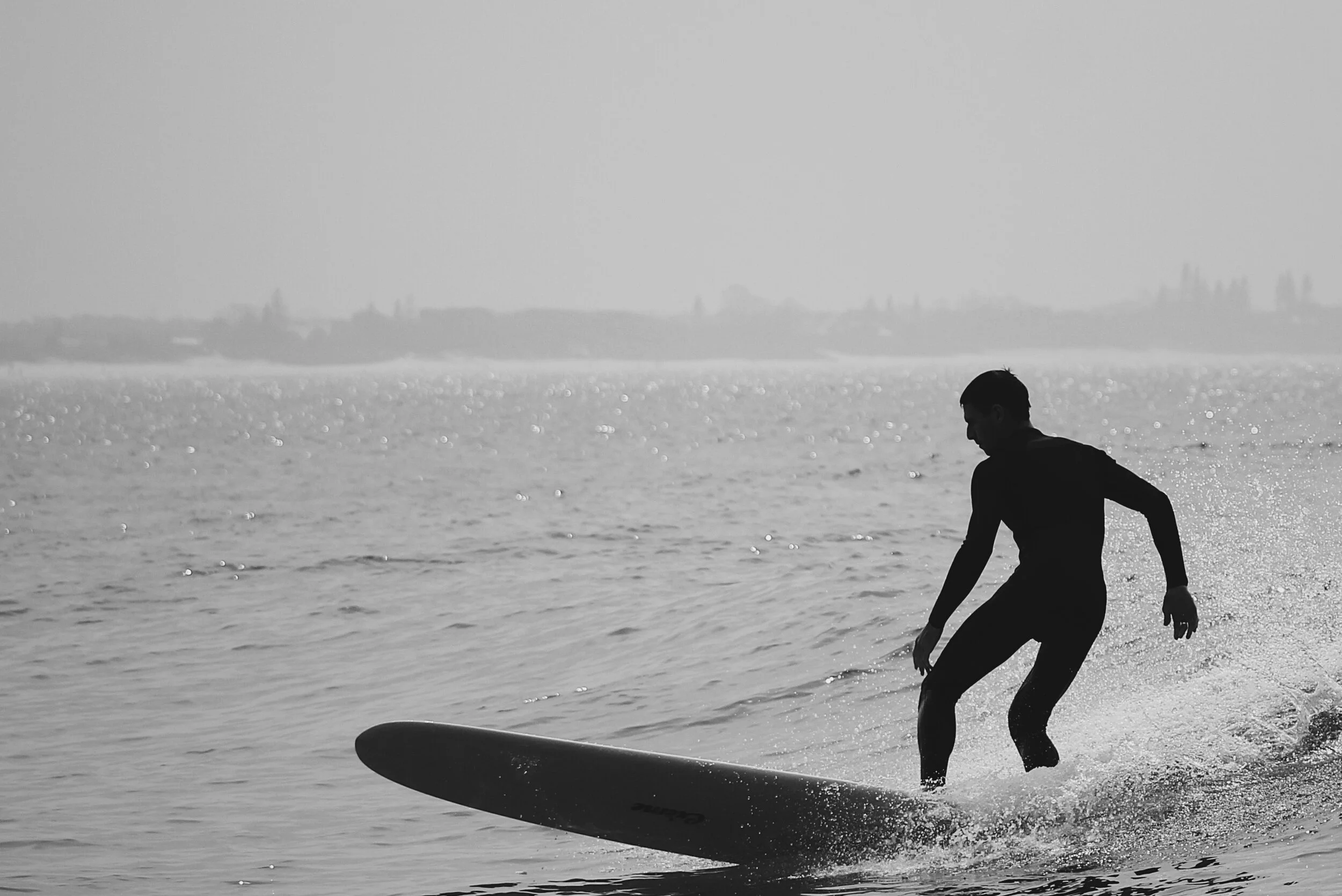 Surfing at The Pass