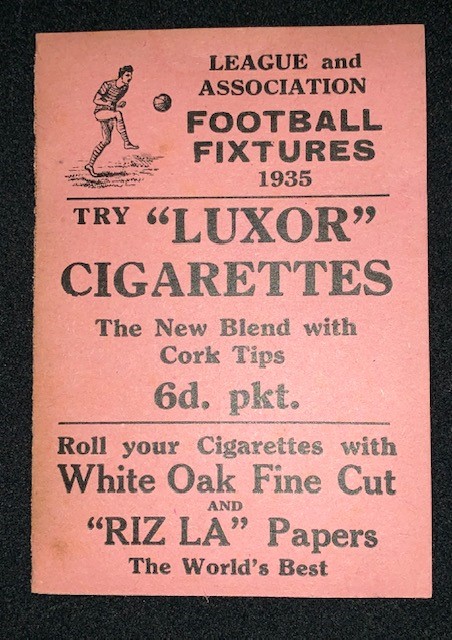 1935 Luxor Cigarettes