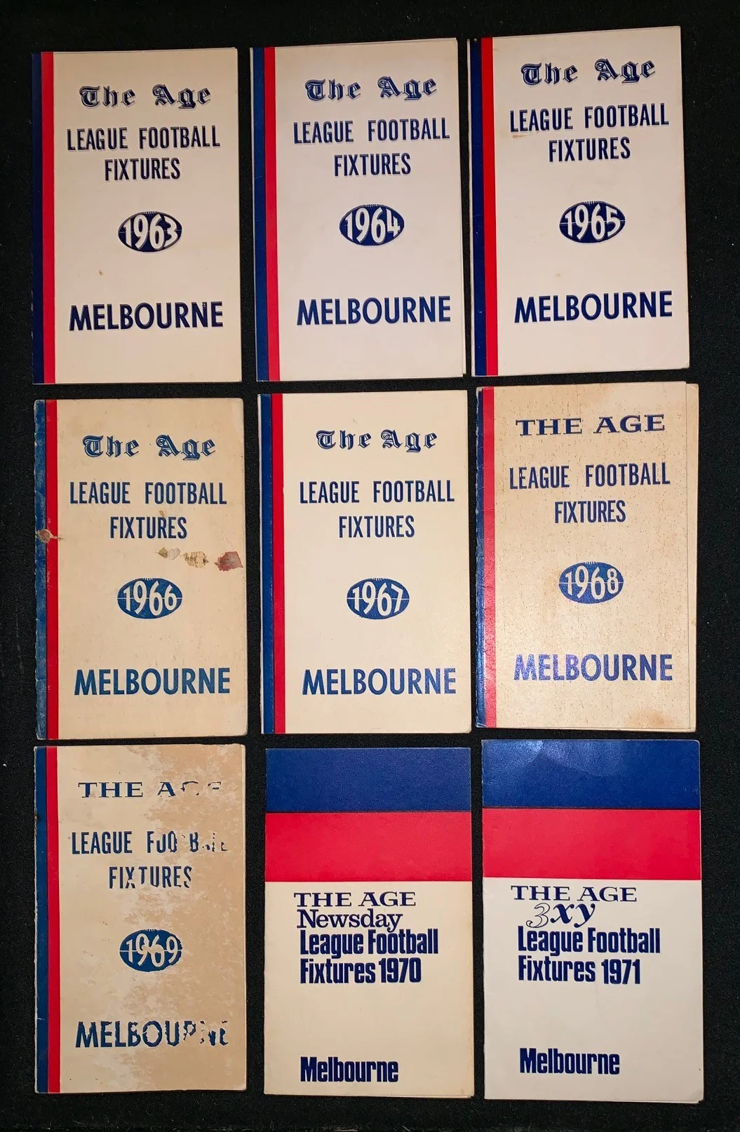 1963-1971 The Age - Melbourne F.C.