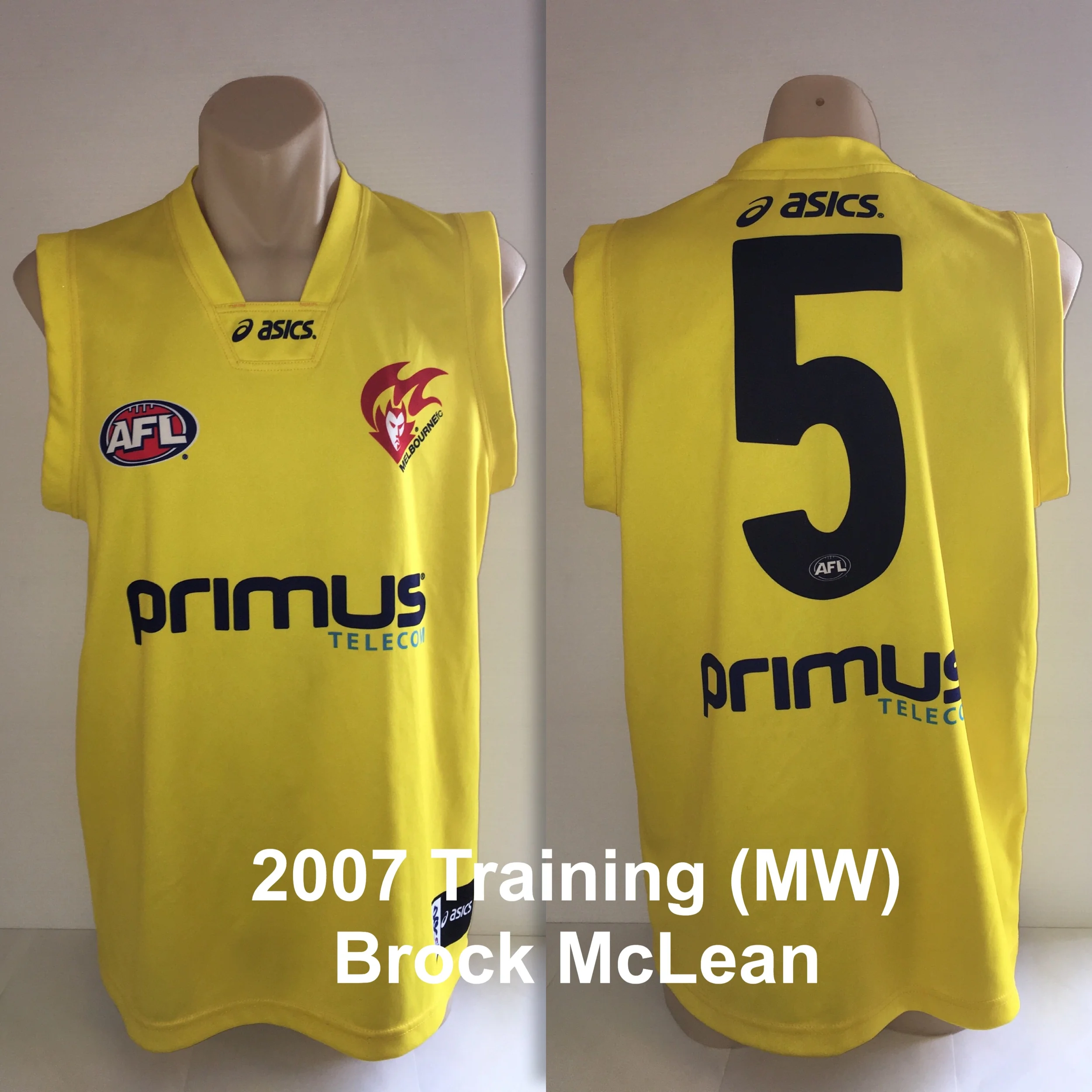 2007 Training (MW) Brock McLean