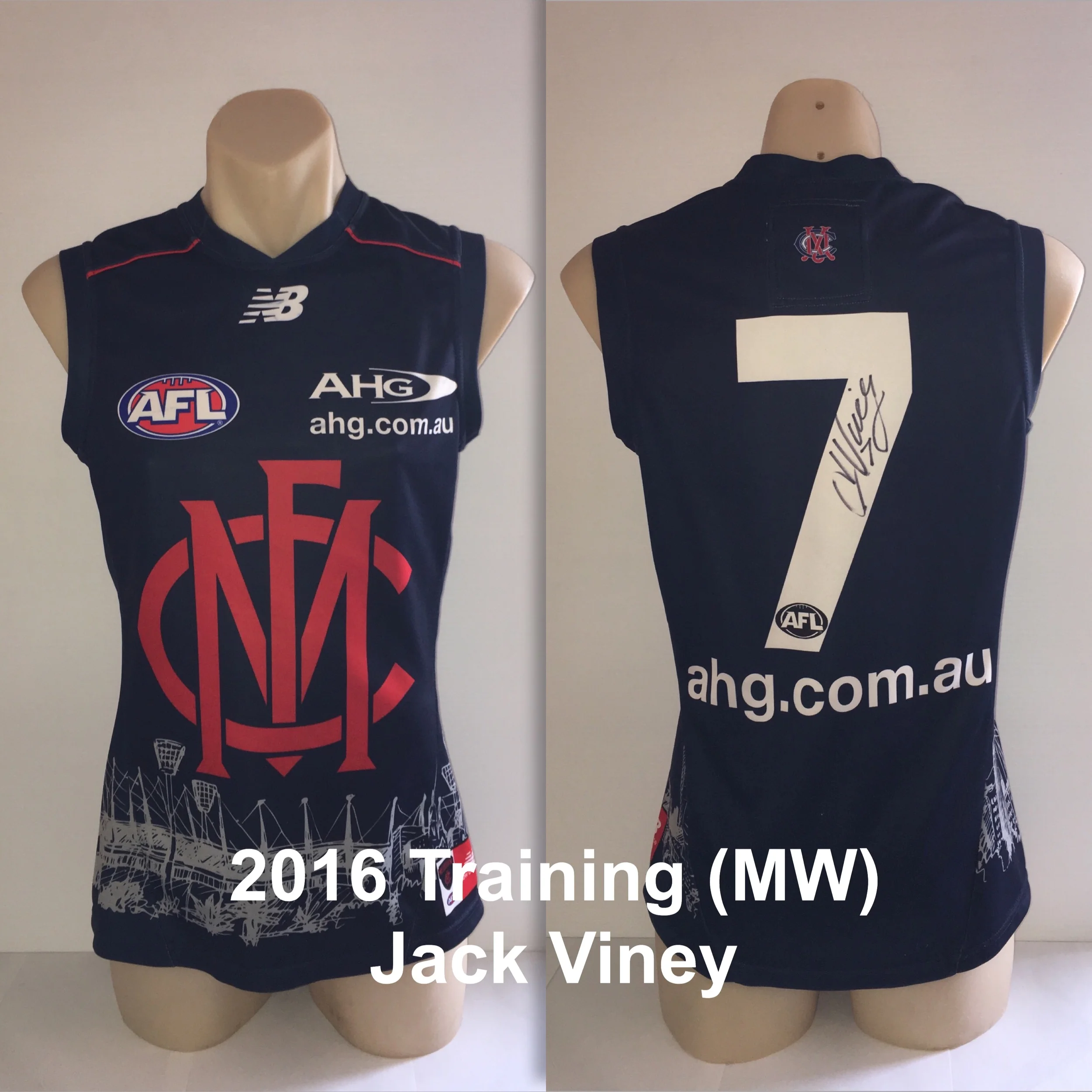 2016 Training (MW) Jack Viney
