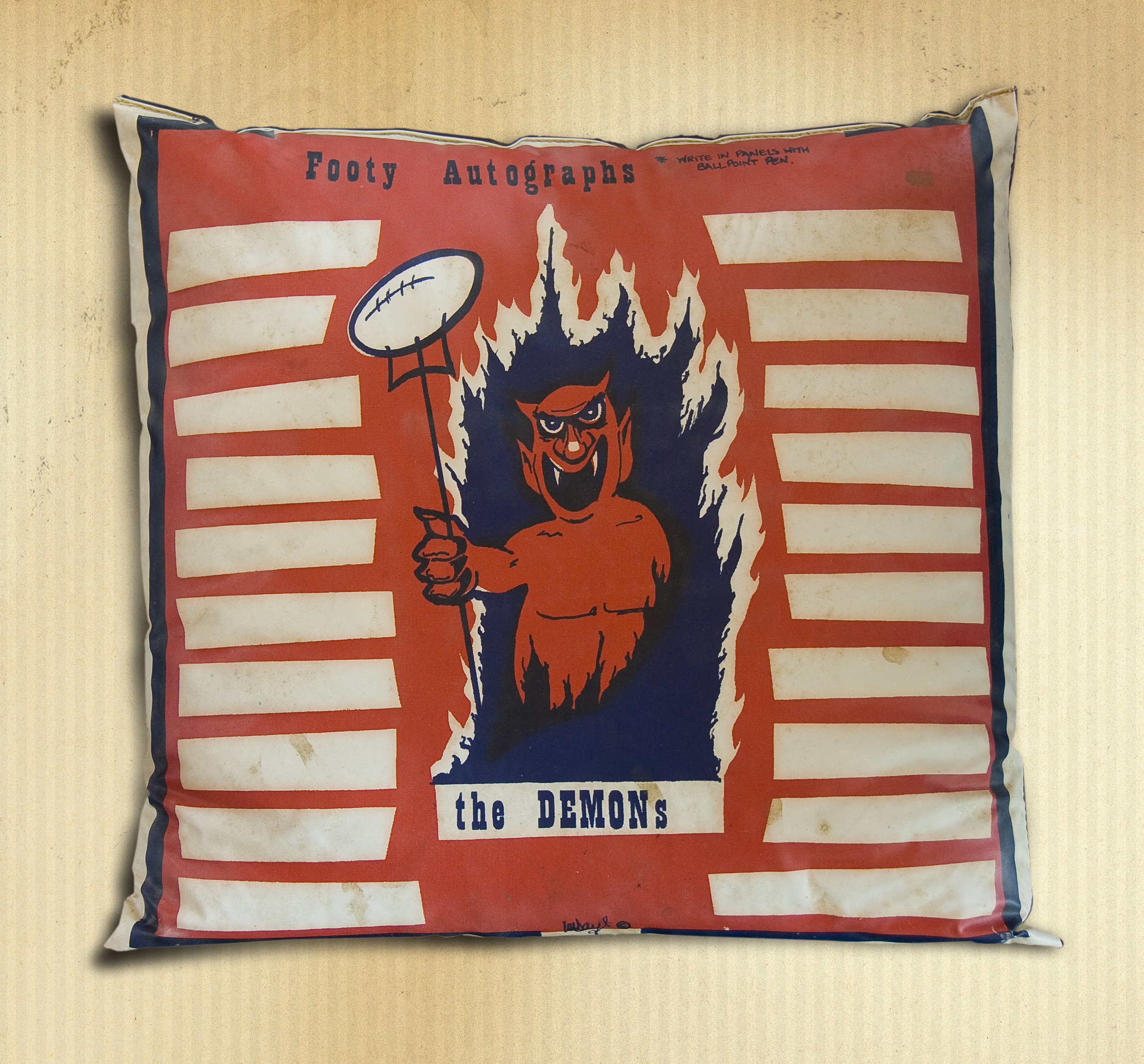 1960's "Autograph" Cushion