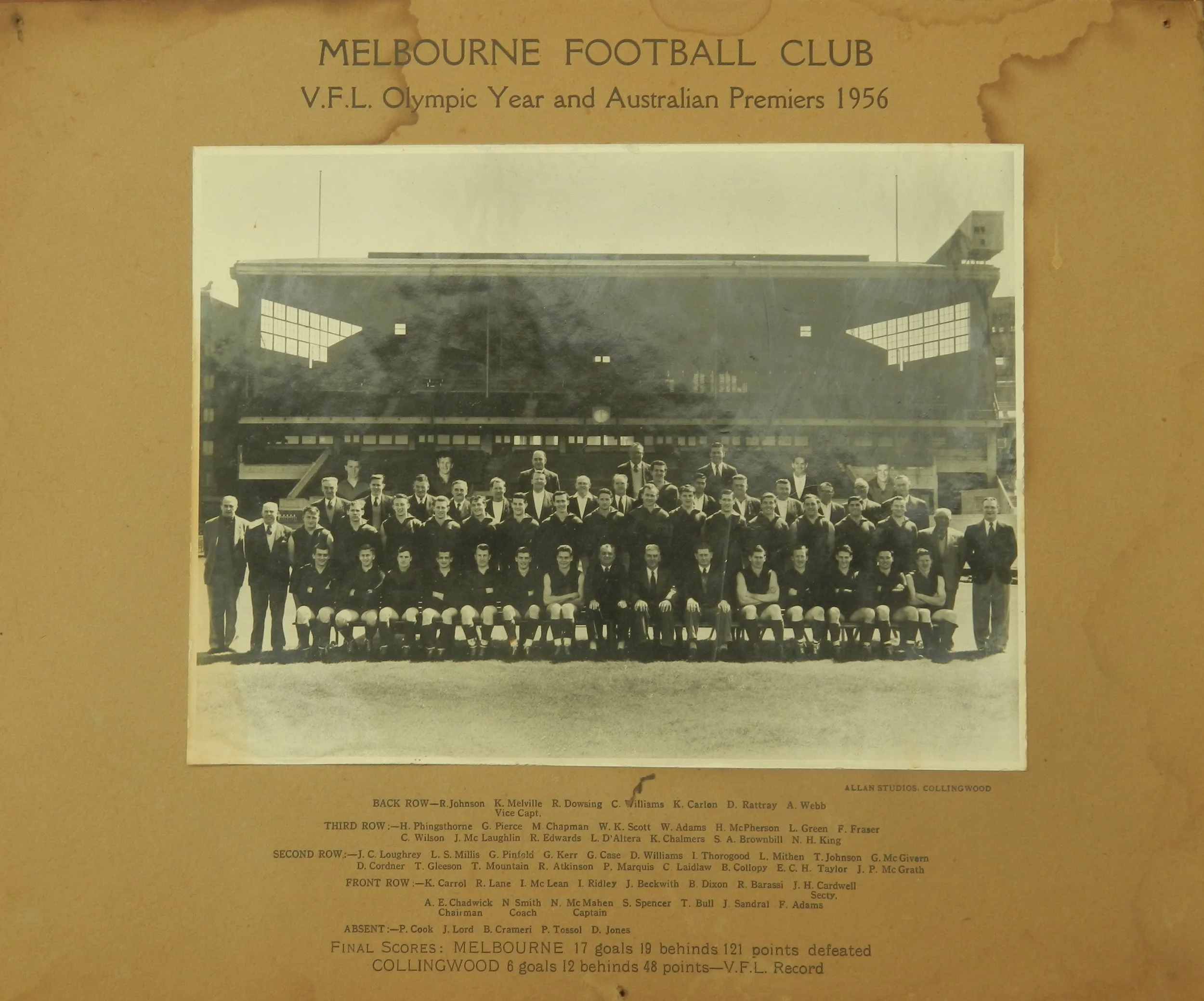 1956 Premiers