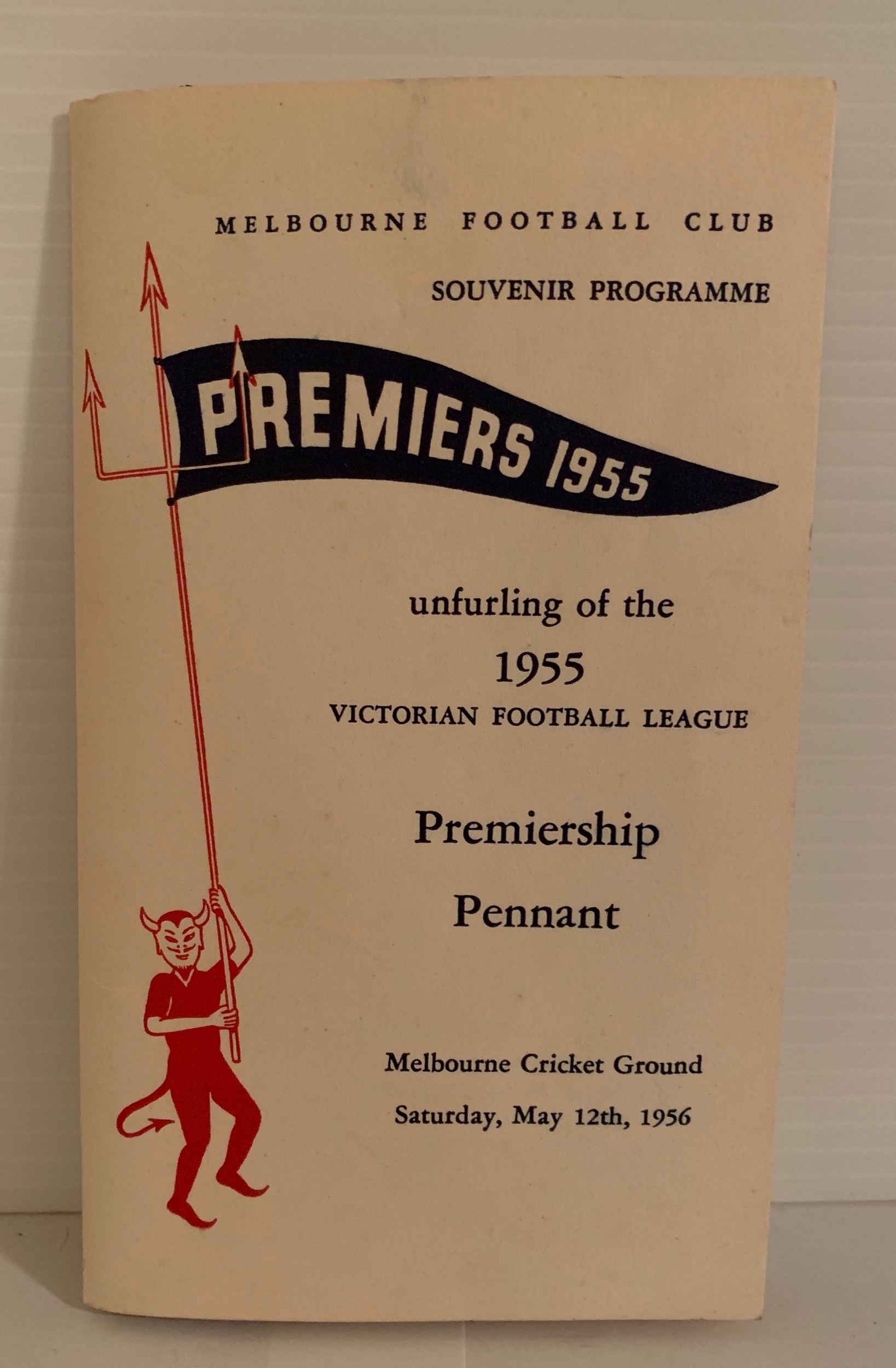 1955 Premiership Flag Unfurling