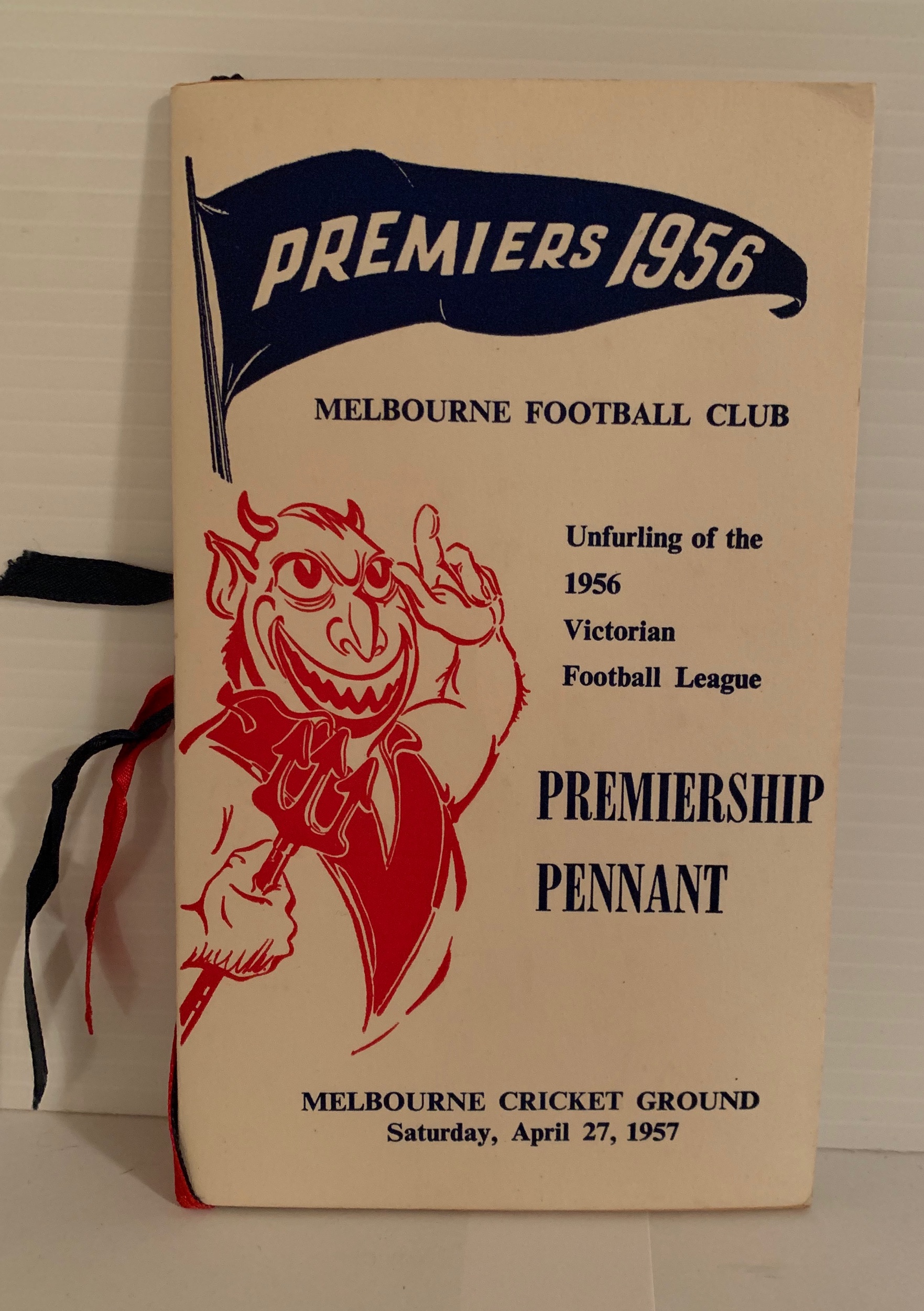 1956 Premiership Flag Unfurling